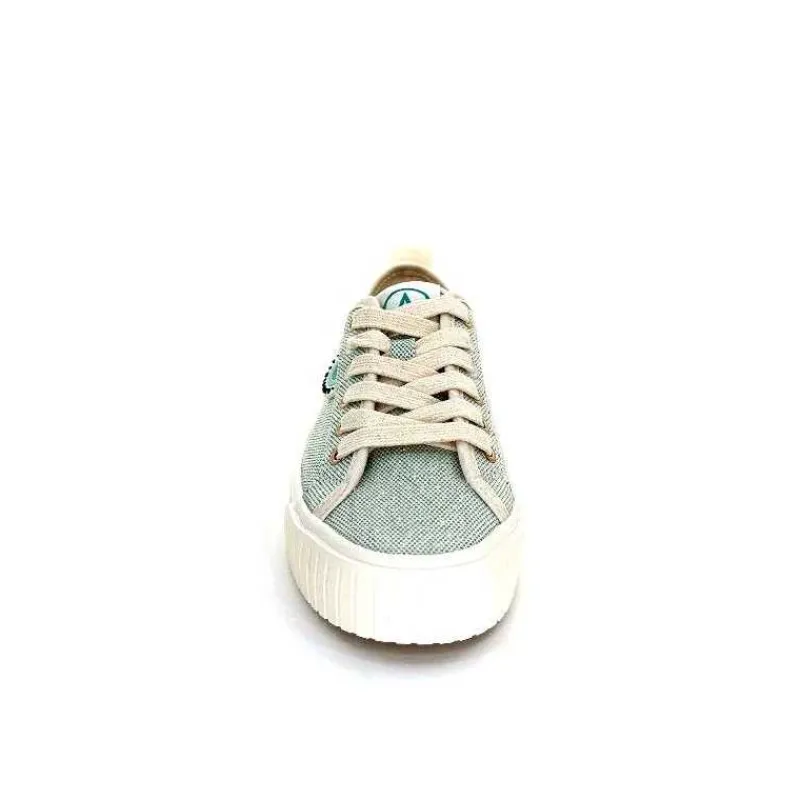Décontracté|Baskets<Armistice Baskets Stomp Sneaker Textile Blanc Vert