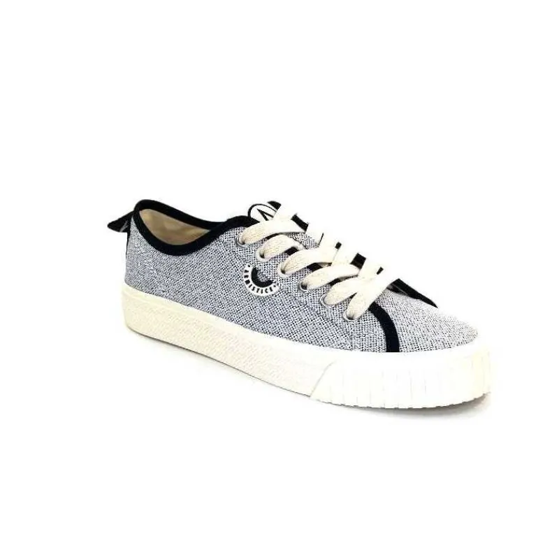 Décontracté|Baskets<Armistice Baskets Stomp Sneaker Textile Blanc Bleu
