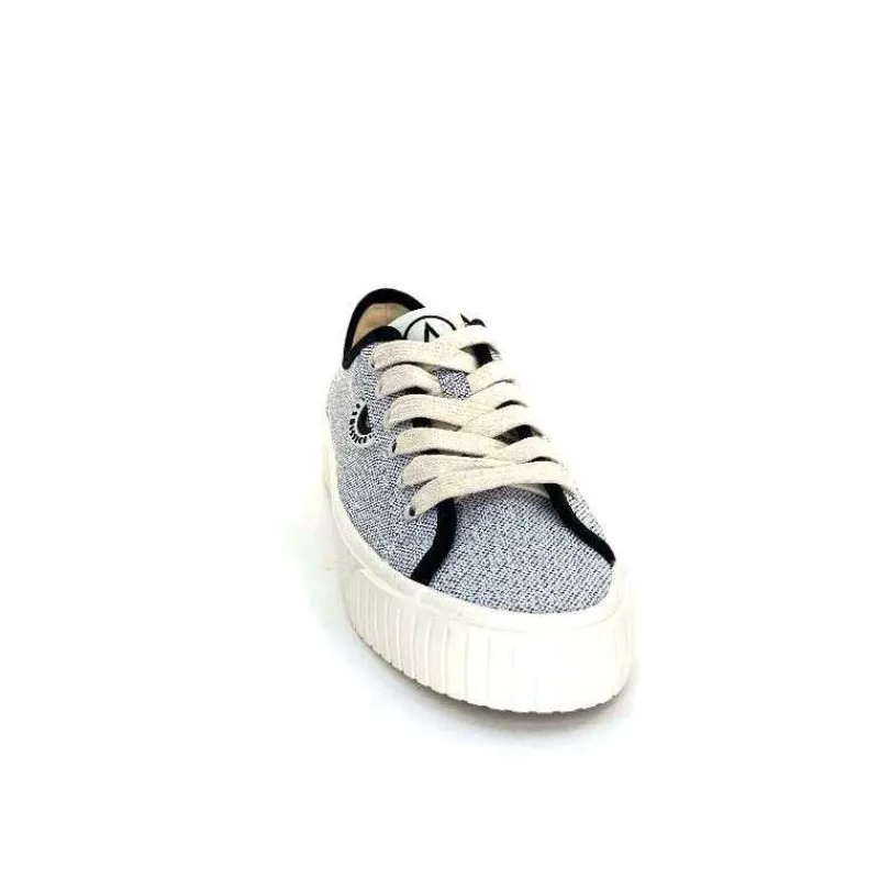 Décontracté|Baskets<Armistice Baskets Stomp Sneaker Textile Blanc Bleu