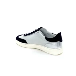 Décontracté|Baskets<Donna Carolina Baskets 51670 113 Cuir Blanc Daim Marine