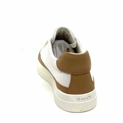 Teenager|Décontracté<Gant Baskets Avona Sneaker Textile Off White Cuir Marron Blanc