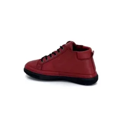 Décontracté|Baskets<Ivoire0401a Baskets Ivoire 500-358 Cuir Bordeaux