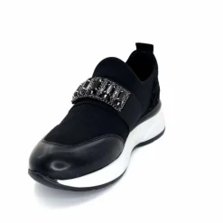 Sport Chic|Décontracté<Ivoire0130a Baskets Ivoire 5d5459 Textile Noir