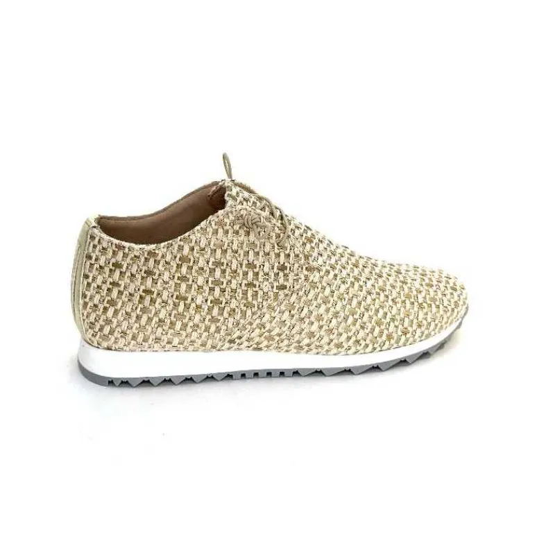 Sport Chic|Baskets<Donna Carolina Baskets Ivoire 51763-050Textile Beige