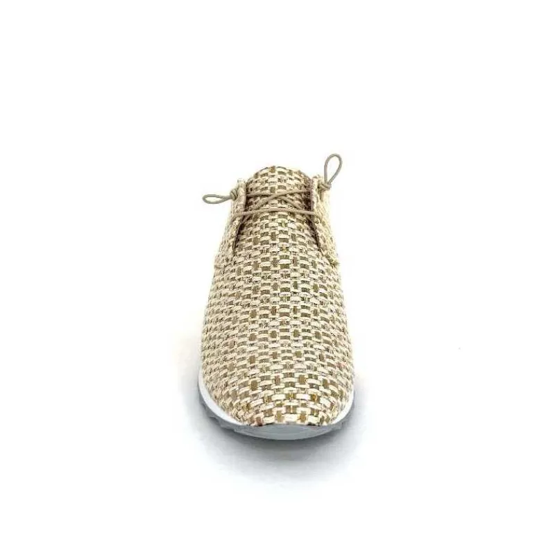Sport Chic|Baskets<Donna Carolina Baskets Ivoire 51763-050Textile Beige