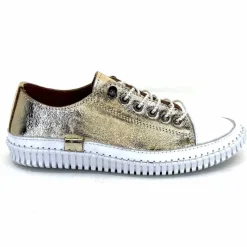 Vacances|Décontracté<441-ivoire1 Baskets Légère Ivoire 032 11106 Cuir Or