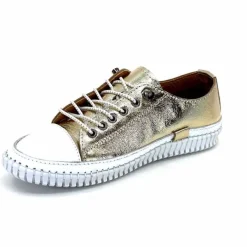 Vacances|Décontracté<441-ivoire1 Baskets Légère Ivoire 032 11106 Cuir Or