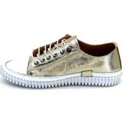 Vacances|Décontracté<441-ivoire1 Baskets Légère Ivoire 032 11106 Cuir Or