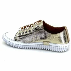 Vacances|Décontracté<441-ivoire1 Baskets Légère Ivoire 032 11106 Cuir Or