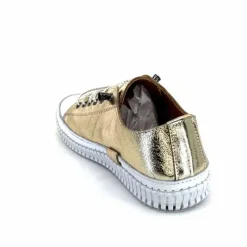 Vacances|Décontracté<441-ivoire1 Baskets Légère Ivoire 032 11106 Cuir Or