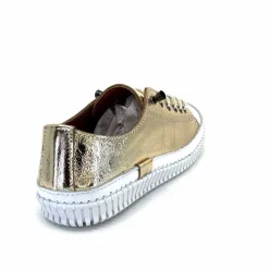 Vacances|Décontracté<441-ivoire1 Baskets Légère Ivoire 032 11106 Cuir Or