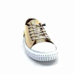 Vacances|Décontracté<441-ivoire1 Baskets Légère Ivoire 032 11106 Cuir Or