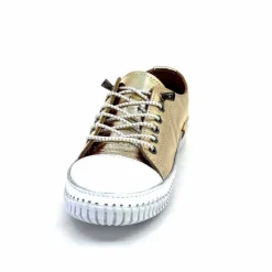 Vacances|Décontracté<441-ivoire1 Baskets Légère Ivoire 032 11106 Cuir Or