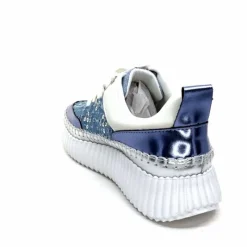 Décontracté|Baskets<Ivoire0317a Baskets Légère Ivoire 2300962 Textile Bleu