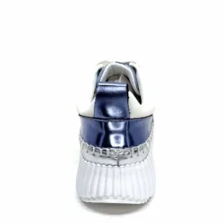 Décontracté|Baskets<Ivoire0317a Baskets Légère Ivoire 2300962 Textile Bleu