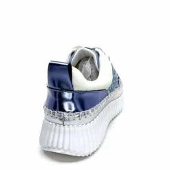 Décontracté|Baskets<Ivoire0317a Baskets Légère Ivoire 2300962 Textile Bleu