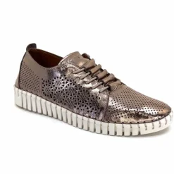 Décontracté|Basic<384-ivoire Baskets Légère Ivoire Hy2020 Cuir Bronze