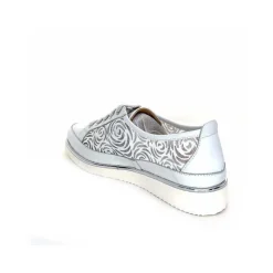 Fantaisie|Décontracté<XSA Baskets Légère 9702 Cuir Blanc