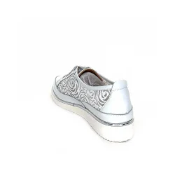 Fantaisie|Décontracté<XSA Baskets Légère 9702 Cuir Blanc