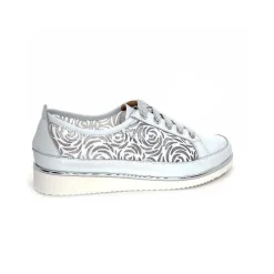 Fantaisie|Décontracté<XSA Baskets Légère 9702 Cuir Blanc