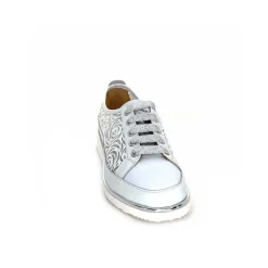 Fantaisie|Décontracté<XSA Baskets Légère 9702 Cuir Blanc