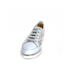 Fantaisie|Décontracté<XSA Baskets Légère 9702 Cuir Blanc