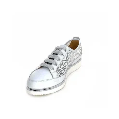 Fantaisie|Décontracté<XSA Baskets Légère 9702 Cuir Blanc