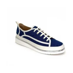 Sport Chic|Basic<XSA Baskets Légère 9951 Textile Bleu