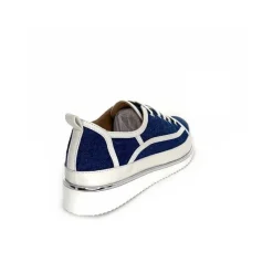 Sport Chic|Basic<XSA Baskets Légère 9951 Textile Bleu