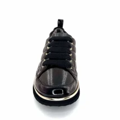 Sport Chic|Baskets<XSA Baskets Légère 160 Vernis & Cuir Matelassé Noir