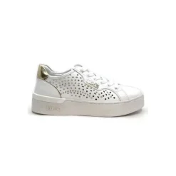 Sport Chic|Baskets<Liu.Jo Baskets Ba4039 Cuir Doré Blanc