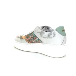 Bijoux|Baskets<Méliné Baskets Ne 831 Cat 1 Var Cuir Gris Textile Bleu Rose Bijoux GrisClair