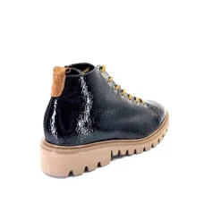 Sport|Baskets<Ivoire0130a Baskets Montante Ivoire 3g4925 Cuir Vernis Noir Marron