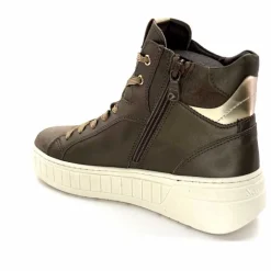 Sport|Baskets<Nero Giardini Baskets Montante Plateforme 1411634 D501 Cuir Bronze