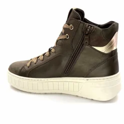 Sport|Baskets<Nero Giardini Baskets Montante Plateforme 1411634 D501 Cuir Bronze