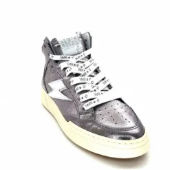 Teenager|Baskets<Semerdjian Baskets Montante SMR23 Braga A545 Cuir Métallique Gris GrisMétal