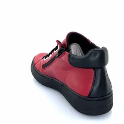Basic|Baskets<Chacal Baskets Montantes Fermeture Éclair 6943 Cuir Rouge