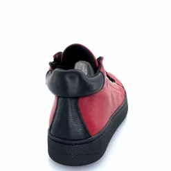 Basic|Baskets<Chacal Baskets Montantes Fermeture Éclair 6943 Cuir Rouge