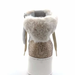 Teenager|Bijoux<GioPiu Baskets Montantes Plateformes Gio+ Rosa P02 Daim Gris Clair GrisClair