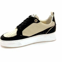 Teenager|Décontracté<Myma Baskets 7921 Cuir Crème Noir CrèmeNoir