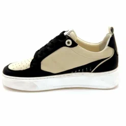 Teenager|Décontracté<Myma Baskets 7921 Cuir Crème Noir CrèmeNoir