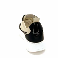 Teenager|Décontracté<Myma Baskets 7921 Cuir Crème Noir CrèmeNoir