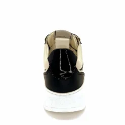 Teenager|Décontracté<Myma Baskets 7921 Cuir Crème Noir CrèmeNoir