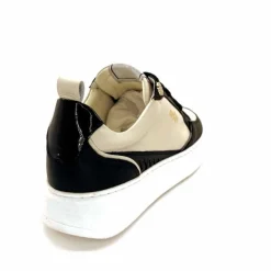 Teenager|Décontracté<Myma Baskets 7921 Cuir Crème Noir CrèmeNoir