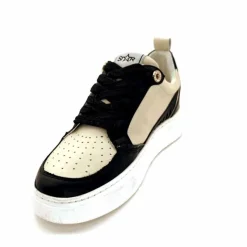 Teenager|Décontracté<Myma Baskets 7921 Cuir Crème Noir CrèmeNoir