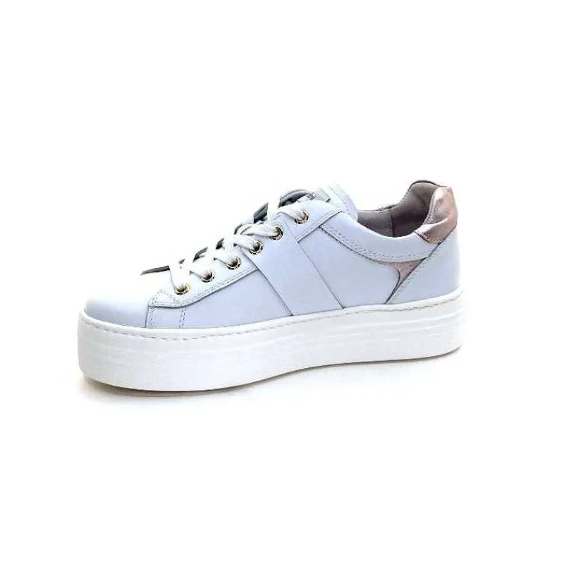Sport Chic|Bijoux<Nero Giardini Baskets Nero Giardin E409967 D707Cuir Blanc