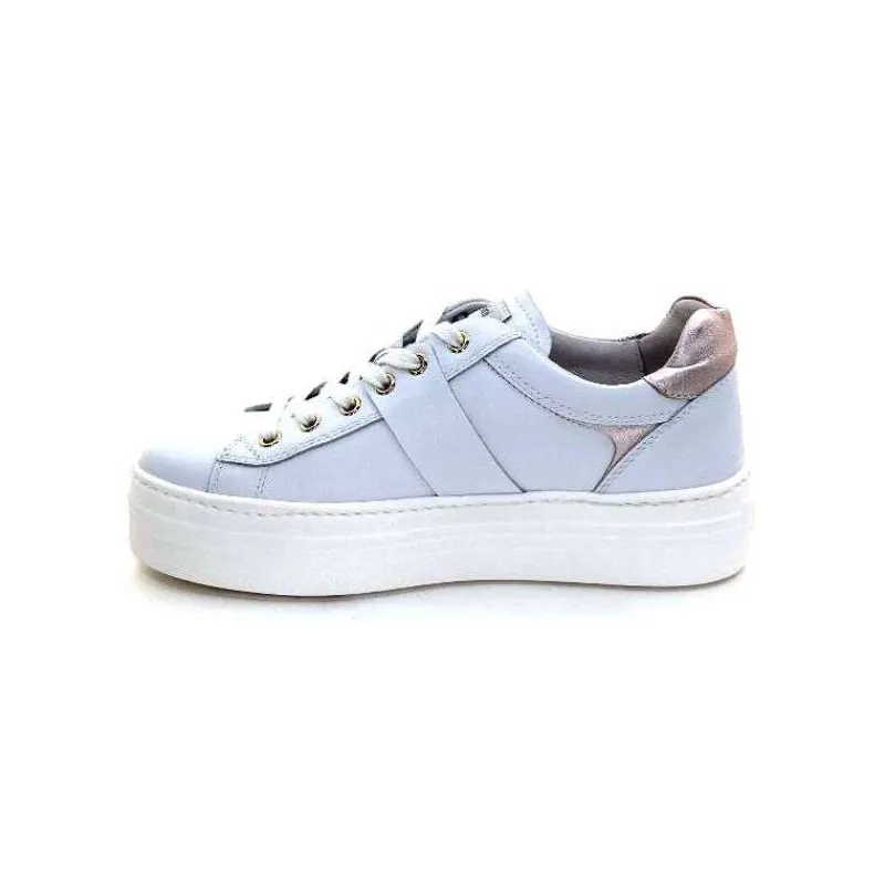 Sport Chic|Bijoux<Nero Giardini Baskets Nero Giardin E409967 D707Cuir Blanc