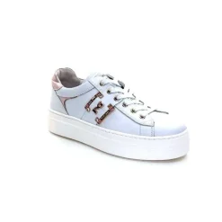 Sport Chic|Bijoux<Nero Giardini Baskets Nero Giardin E409967 D707Cuir Blanc