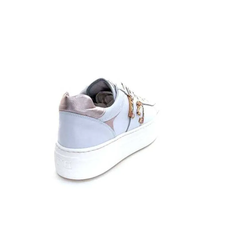 Sport Chic|Bijoux<Nero Giardini Baskets Nero Giardin E409967 D707Cuir Blanc