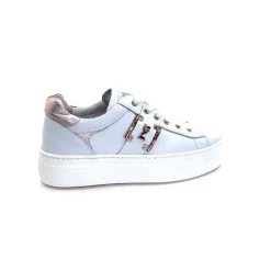 Sport Chic|Bijoux<Nero Giardini Baskets Nero Giardin E409967 D707Cuir Blanc